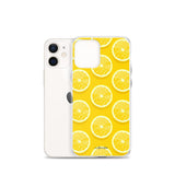 Yellow Lemon iPhone Case - AMALFITANA STORE