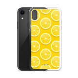 Yellow Lemon iPhone Case - AMALFITANA STORE