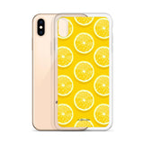 Yellow Lemon iPhone Case - AMALFITANA STORE