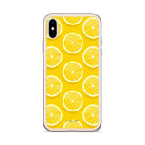 Yellow Lemon iPhone Case - AMALFITANA STORE