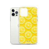 Yellow Lemon iPhone Case