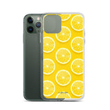 Yellow Lemon iPhone Case - AMALFITANA STORE