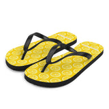 Yellow Lemons Flip-Flops Amalfi Coast Summer - AMALFITANA STORE