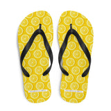 Yellow Lemons Flip-Flops Amalfi Coast Summer - AMALFITANA STORE